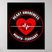 Heart Disease Awareness  ポスター (正面)