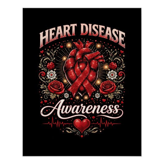 Heart Disease Awareness ポスター (正面)