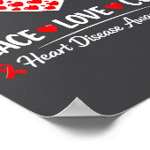 Heart Disease Awareness  ポスター (角)