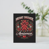 Heart Disease Awareness ポストカード (スタンド正面)