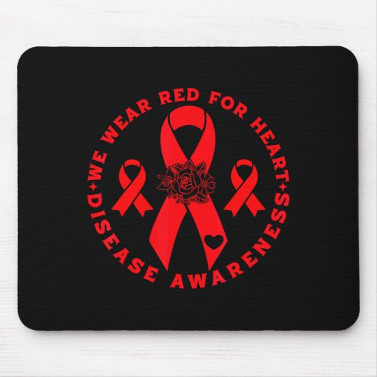 Heart Disease Awareness  マウスパッド (正面)