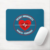 Heart Disease Awareness  マウスパッド (マウス)