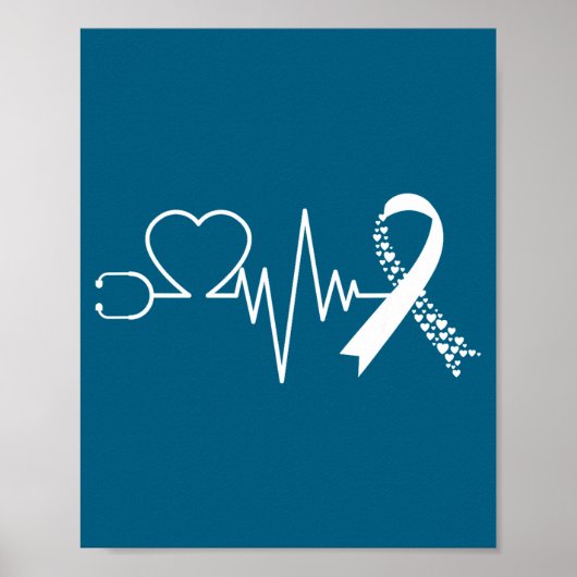 Heart Disease Awareness Go Red In February Health  ポスター (正面)