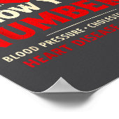 Heart Disease Awareness Go Red In February Health  ポスター (角)