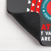 Heart Disease Awareness - Heart Valve Disease Awar マウスパッド (コーナー)