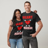 Heart Disease Awareness Heart Warrior Wear Red Hea Tシャツ (ユニセックス)