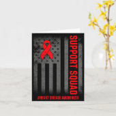 Heart Disease Awareness Month Open Heart Diseases  カード (黄色い花)