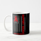 Heart Disease Awareness Month Open Heart Diseases  コーヒーマグカップ (左)