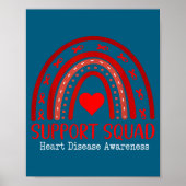 Heart Disease Awareness Month Open Heart Diseases  ポスター (正面)