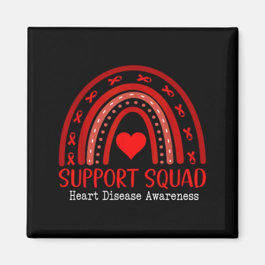 Heart Disease Awareness Month Open Heart Diseases  マグネット (正面)