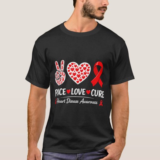 Heart Disease Awareness  Tシャツ (正面)