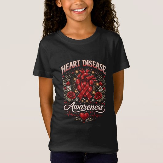 Heart Disease Awareness Tシャツ (正面)