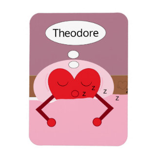 Heart Dreams Pink and Purple マグネット