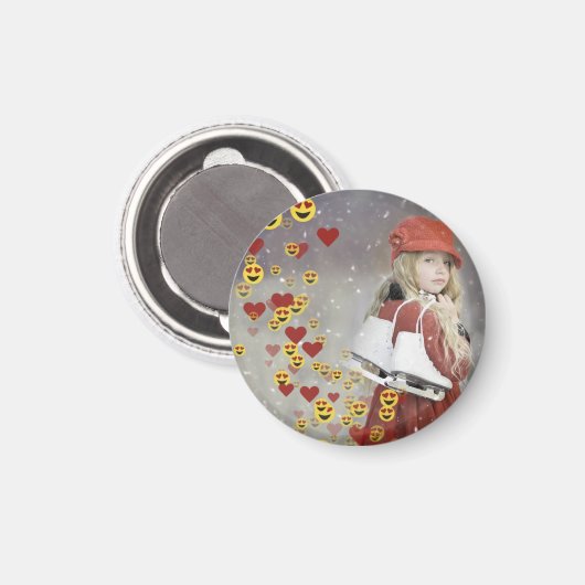 Heart Emoji マグネット (正面/裏面)