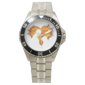 Heart flame men’s watch  腕時計 (正面)