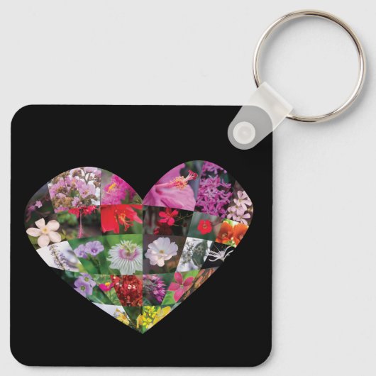 Heart_Flowers キーホルダー (裏面)