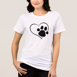 Heart for Dogs トライブレンドTシャツ