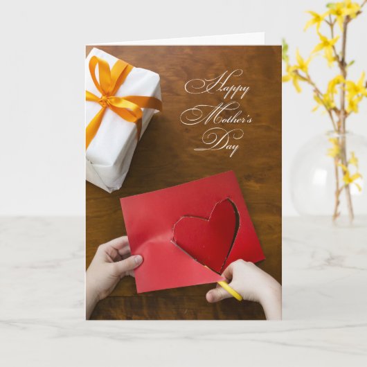 Heart for Mom an expression of Appreciation  カード (黄色い花)