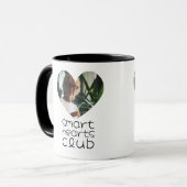 Heart Frame Photo Mug Teacher Appreciation Gift マグカップ (正面左)