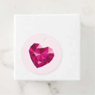 Heart Gemstone フェイバータグ