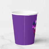 Heart Gemstone Purple Paper Cups 紙コップ (右)