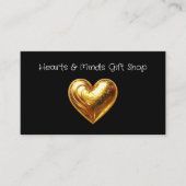 Heart Gift And Crafts Shop Business Cards 名刺 (正面)