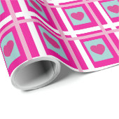 heart gift wrap for girls ラッピングペーパー (ロールコーナー)