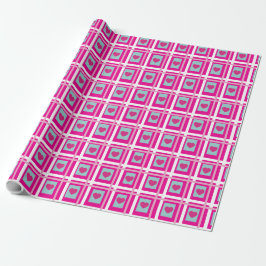 heart gift wrap for girls ラッピングペーパー