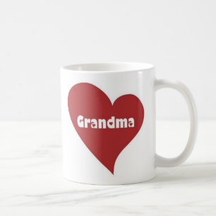 heart_Grandma コーヒーマグカップ