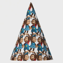 Heart Hands Monkeys - Sweet Mimo & Zina パーティーハット