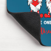 Heart Health Gnome Heart Disease Awareness Chd Red マウスパッド (コーナー)