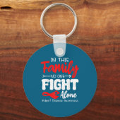 Heart Health Heart Disease Awareness Chd Family Su キーホルダー (正面)