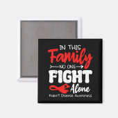 Heart Health Heart Disease Awareness Chd Family Su マグネット (正面/裏面)