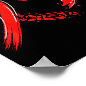 Heart Health Heart Disease Awareness Chd Mens Wome ポスター (角)