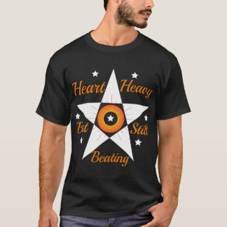 HEART HEAVY ベーシック ダークTシャツ Tシャツ