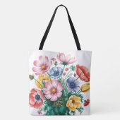 Heart in bloom トートバッグ (裏面)