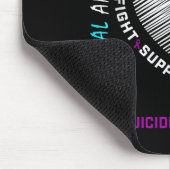 Heart In Memory Of My Brother Suicide Awareness Pr マウスパッド (コーナー)