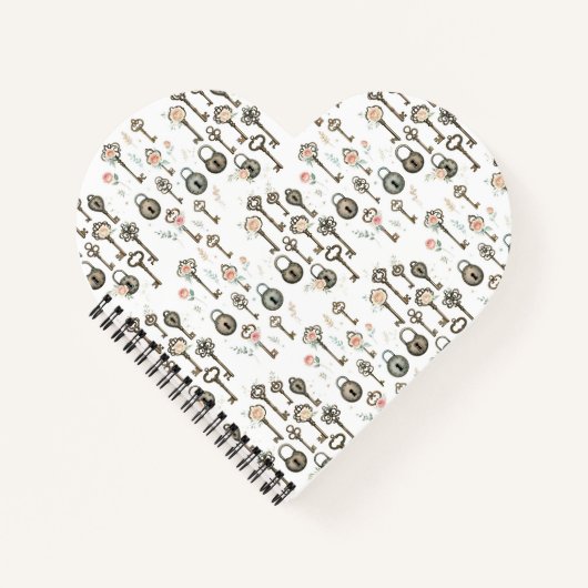 heart key ノートブック (正面)