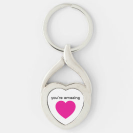 heart keychain keepsake キーホルダー