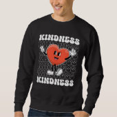 Heart Kindness Squad Be Kind Teacher Unity Day Ant スウェットシャツ (正面)