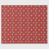 HEART KNIT ラッピングペーパー (フラット)