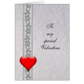 Heart & Lace, My Special Valentine, personalize (正面)