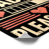 Heart Loading Please Wait Retro Xel Valentine Humo ポスター (角)