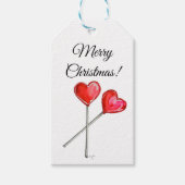 Heart Lollies ギフトタグ (正面)