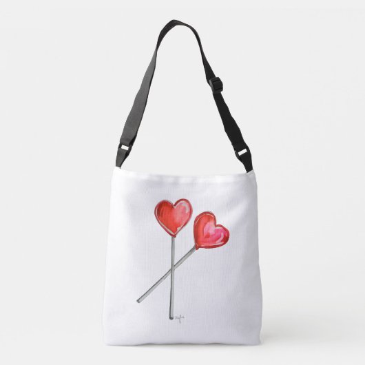 Heart Lollies クロスボディバッグ (裏面)