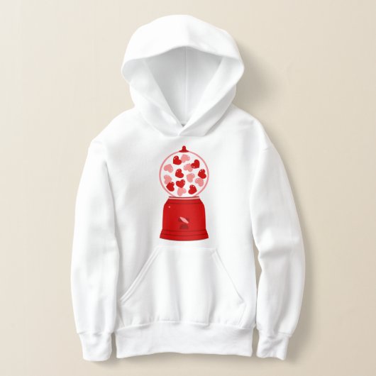 heart love valentine gum machine gumballs (レイダウン)