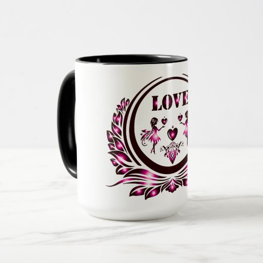 Heart Lover Mug マグカップ (正面左)