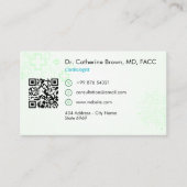 Heart & Lung Recovery Therapy | Light Green  名刺 (正面)