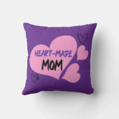 Heart-Made Mom Adoptive Mom クッション (裏面)