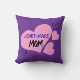 Heart-Made Mom Adoptive Mom クッション